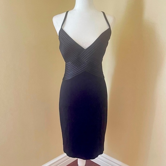 Tadashi Evening Black Dress - Picture 1 of 9